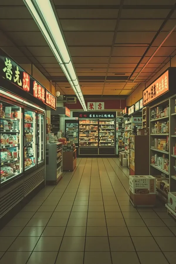 深夜便利店 电影海报